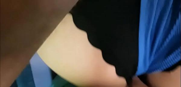  Horny teen slut fucked in public on the train!